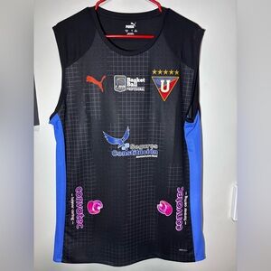 NWT Ecuador Authentic Liga de quito jersey basketball Black 2024 PUMA LARGE
